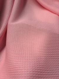 Waffle Nido de Abeja Rosado X Metros | Tela Texturizada  - Vista 1