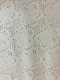 Jacquard Gaia Blanco X Metros | Tela Ojalillo - Vista 1