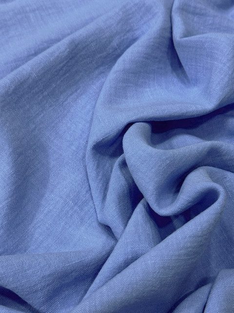 Lino Cabuya Azul Cielo X Metros | Tela Liviana