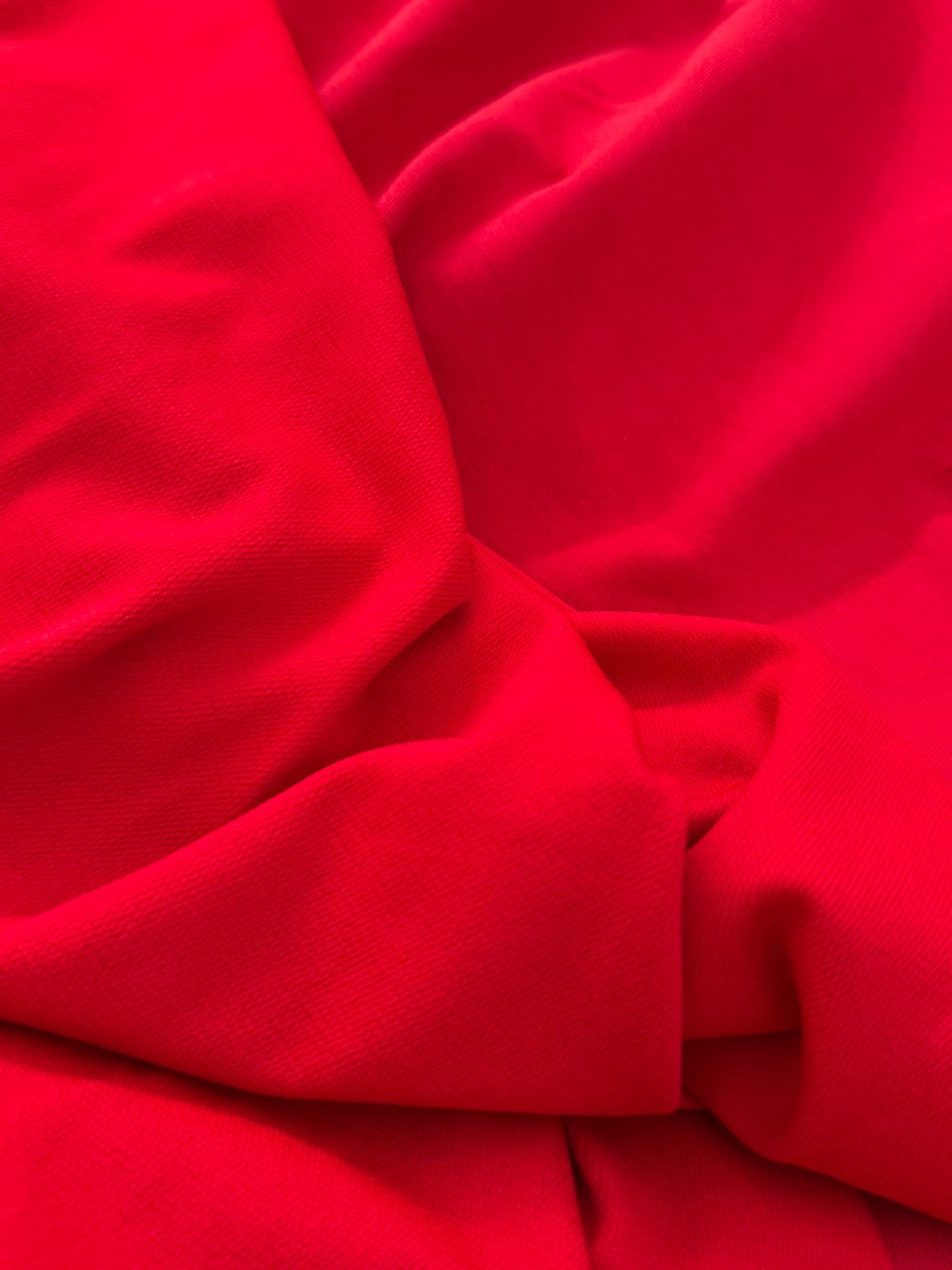 Camiseta Pro Rojo Brillante X Metros | Tela Deportiva