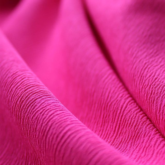 Chifon Crepe Fucsia X Metros | Tela Liviana