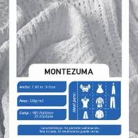 Montezuma Blanco X Metros  | Tela Grabada - Vista 3