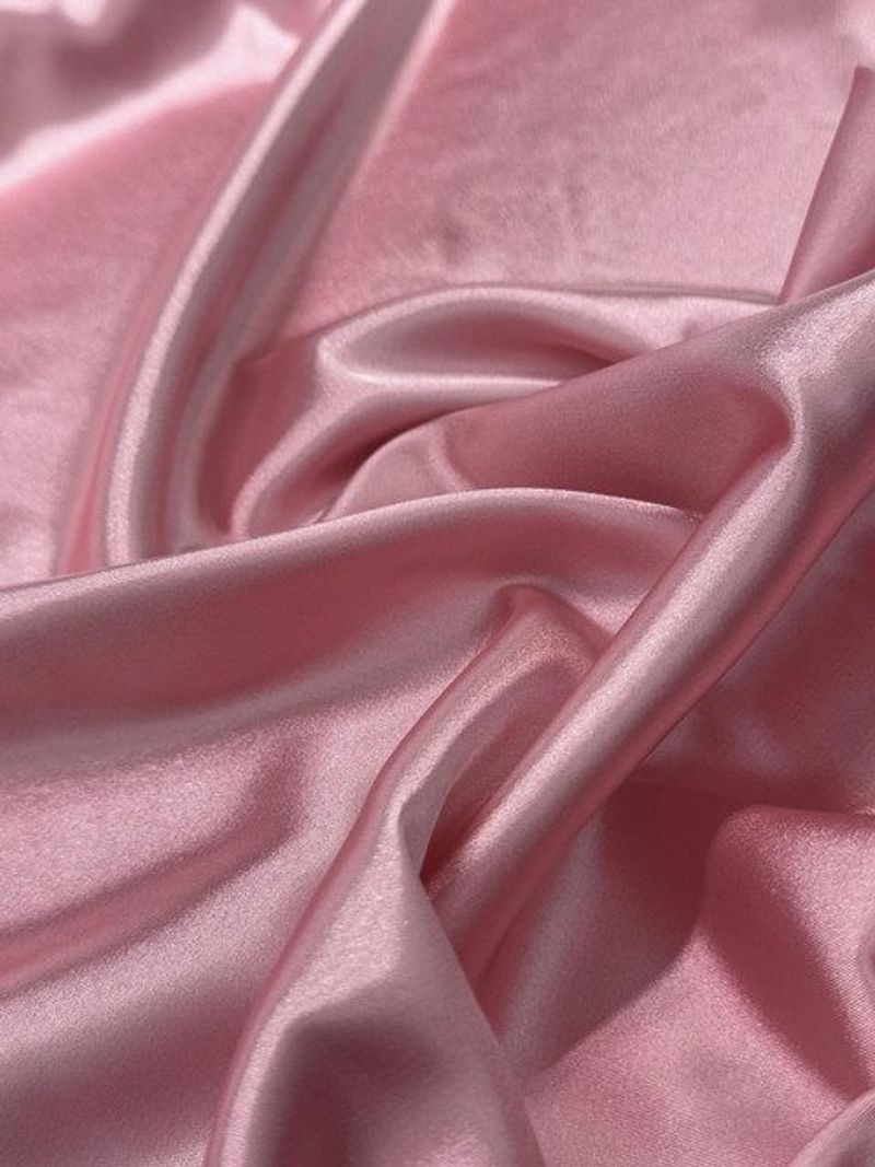 Satin Rosado Oscuro X Metros | Tela Elegante