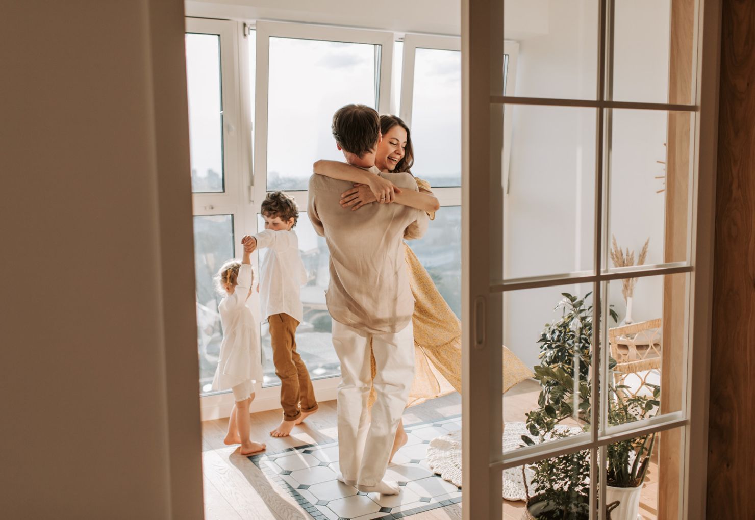 Symbolfoto Glückliche Familie 