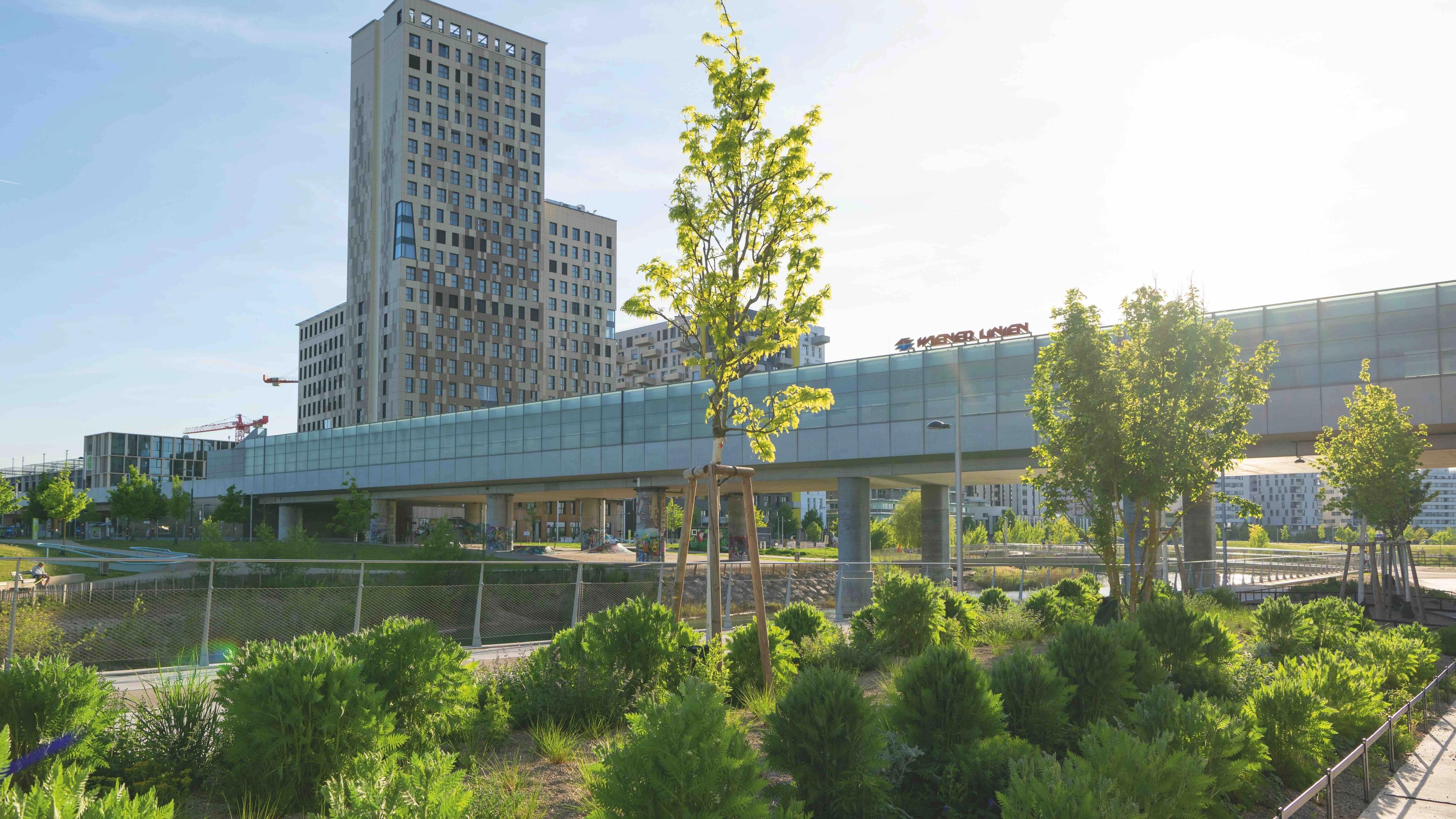 Seestadt: HoHo Wien und U-Bahn