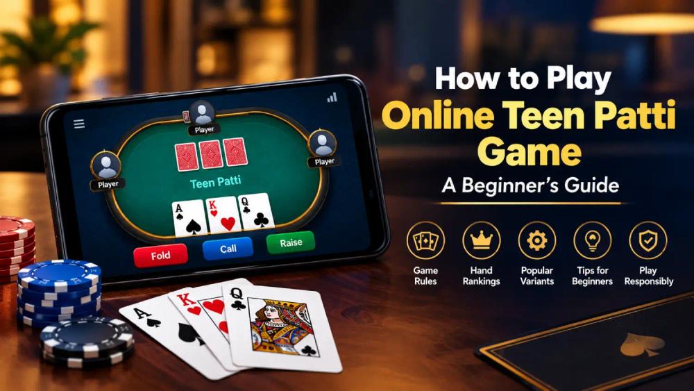 How to play Online Teen Patti Game: A Beginner's Guide