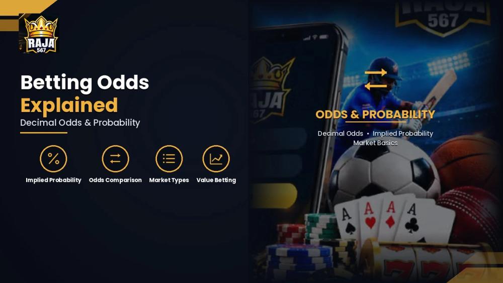 Decimal Odds, Implied Probability and Basics of the Market: How Betting Odds Work