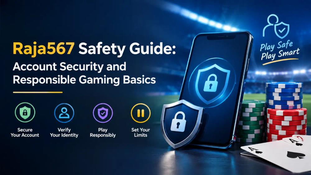 Raja567 Safety Guide: Account Security and Responsible Gaming Basics