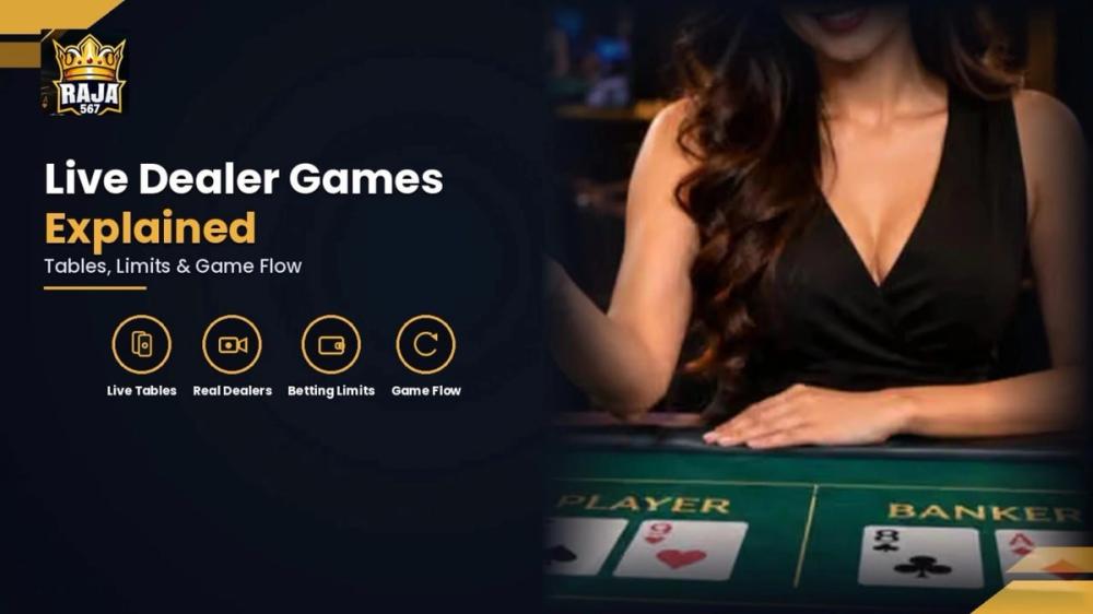 Live Casino Dealer Games Explained: Tables, Dealers, Betting Limits and Game Flow