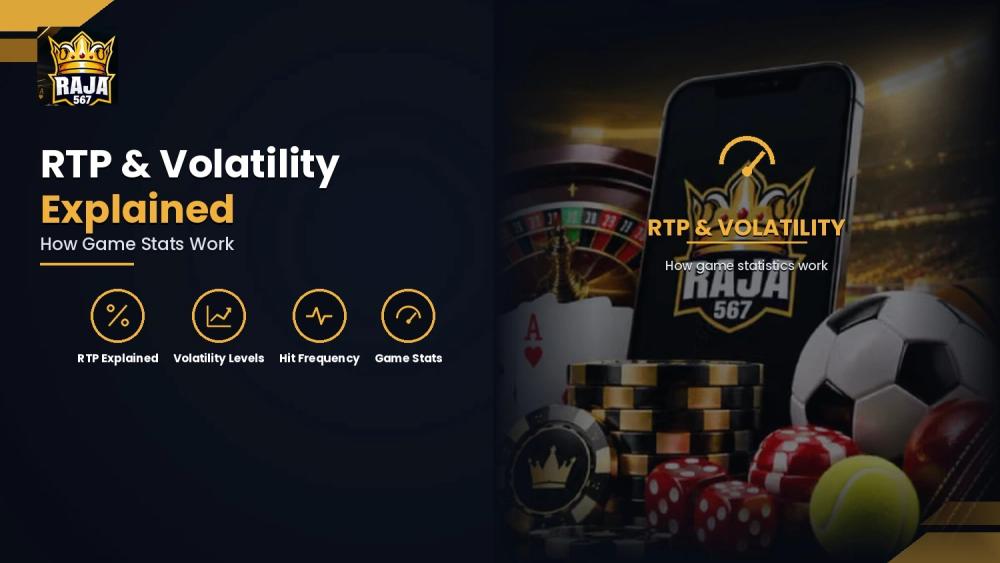 Casino RTP and Volatility Explained: How Game Statistics Work