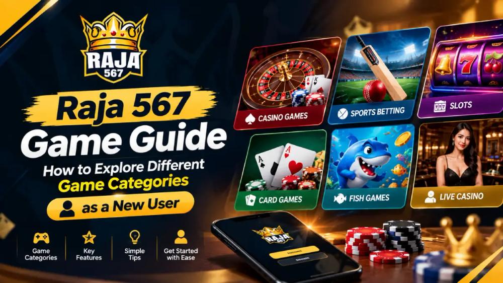 Raja567 Game Guide: How to Explore Different Game Categories as a New User