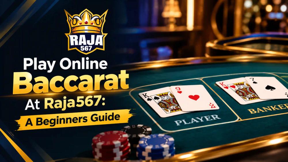 Play Online Baccarat At Raja567: A Beginners Guide