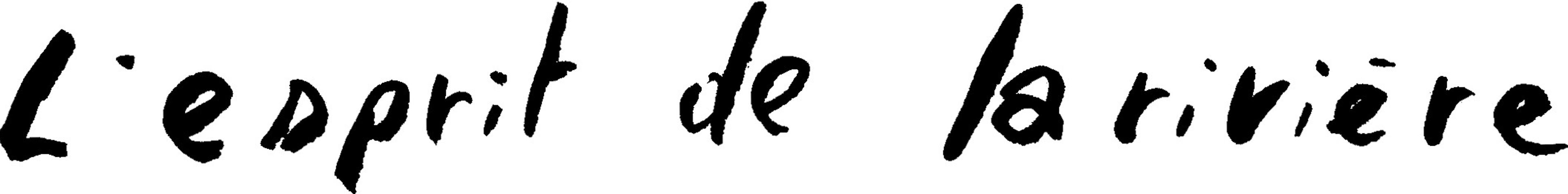 Esprit de la rivière