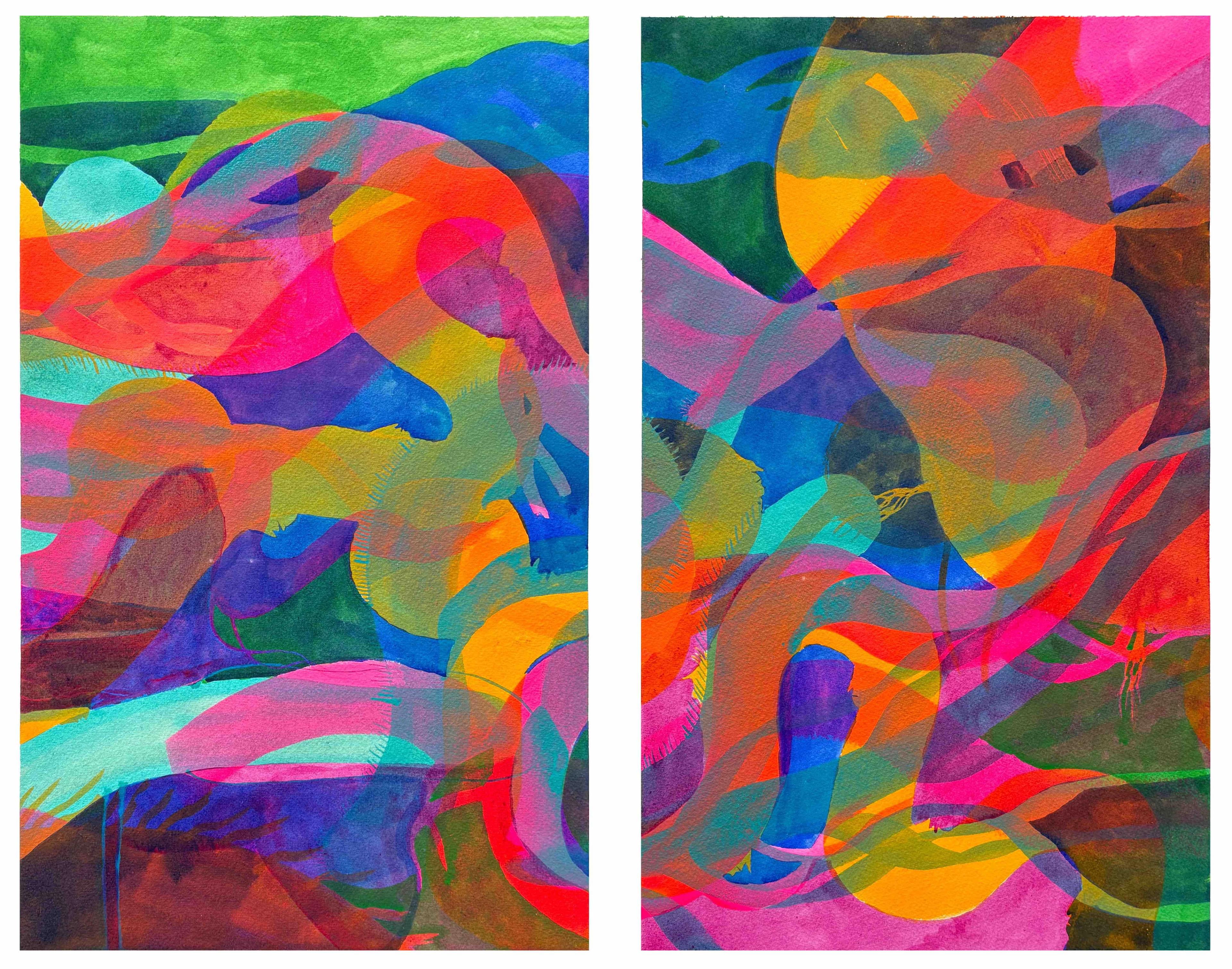 Mirage sous-marin Triptyque