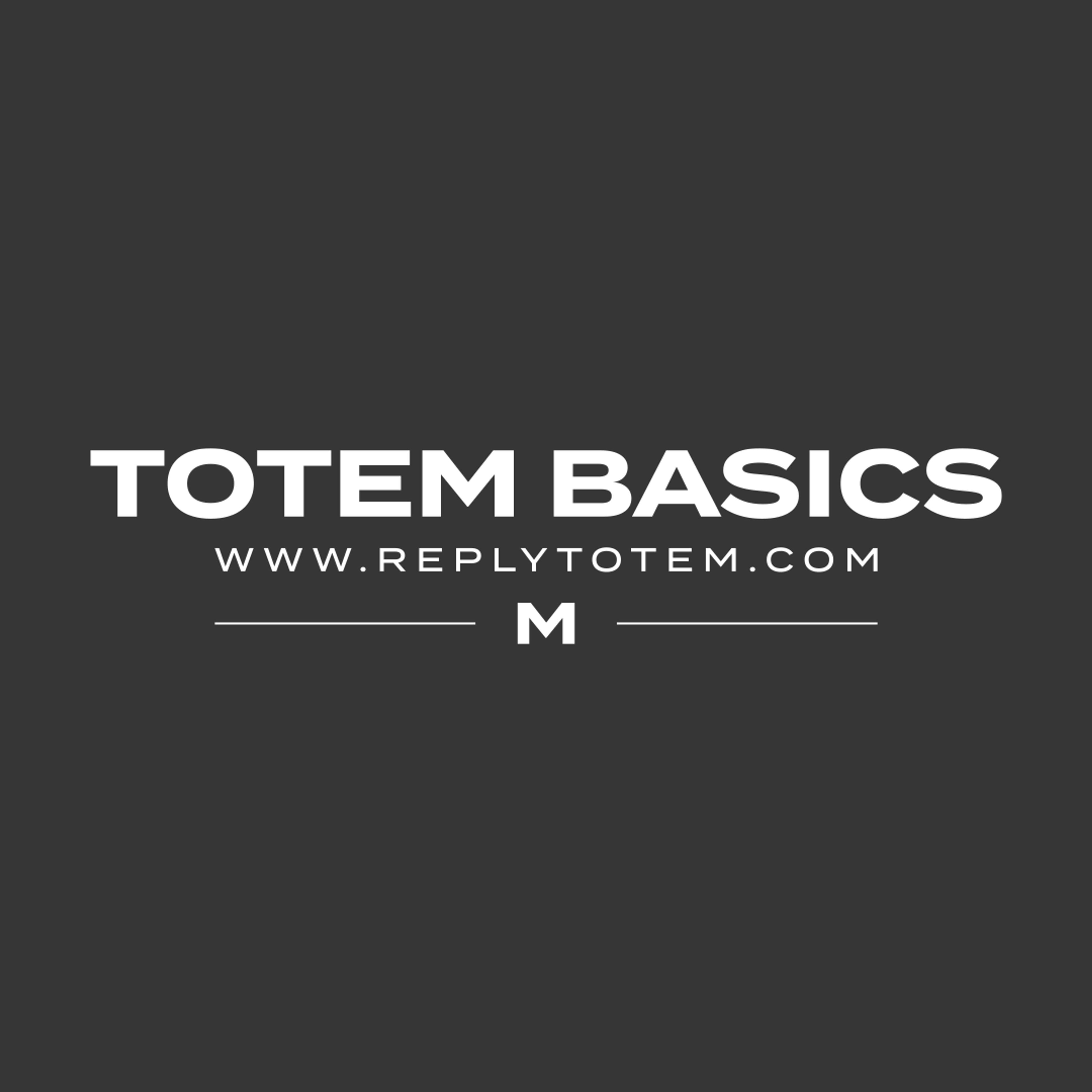 The label design of the "Totem Basics" collection