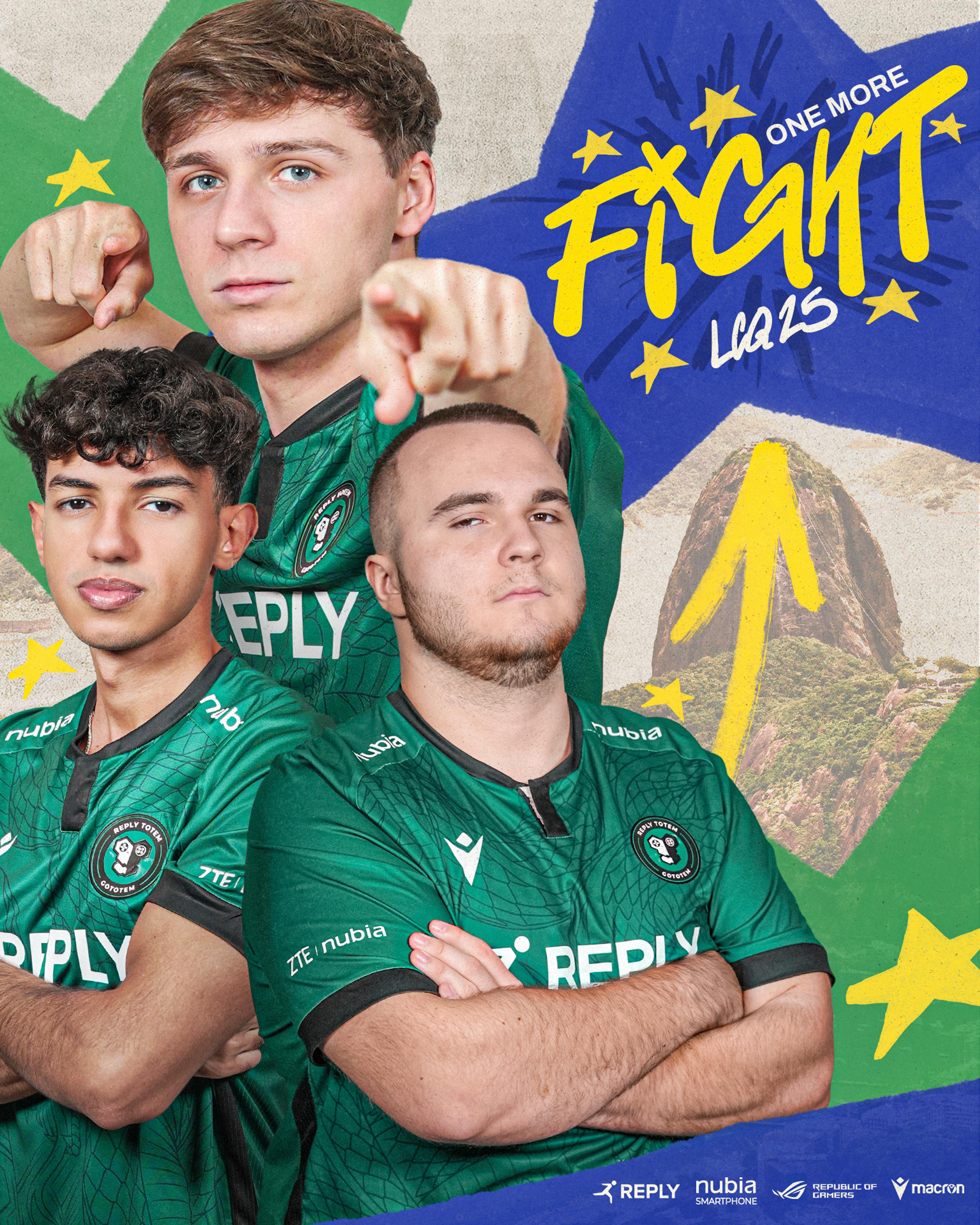 ONE MORE FIGHT - LCQ 25. Showcasing Maury on top, Maru on the left and Angelboy on the right