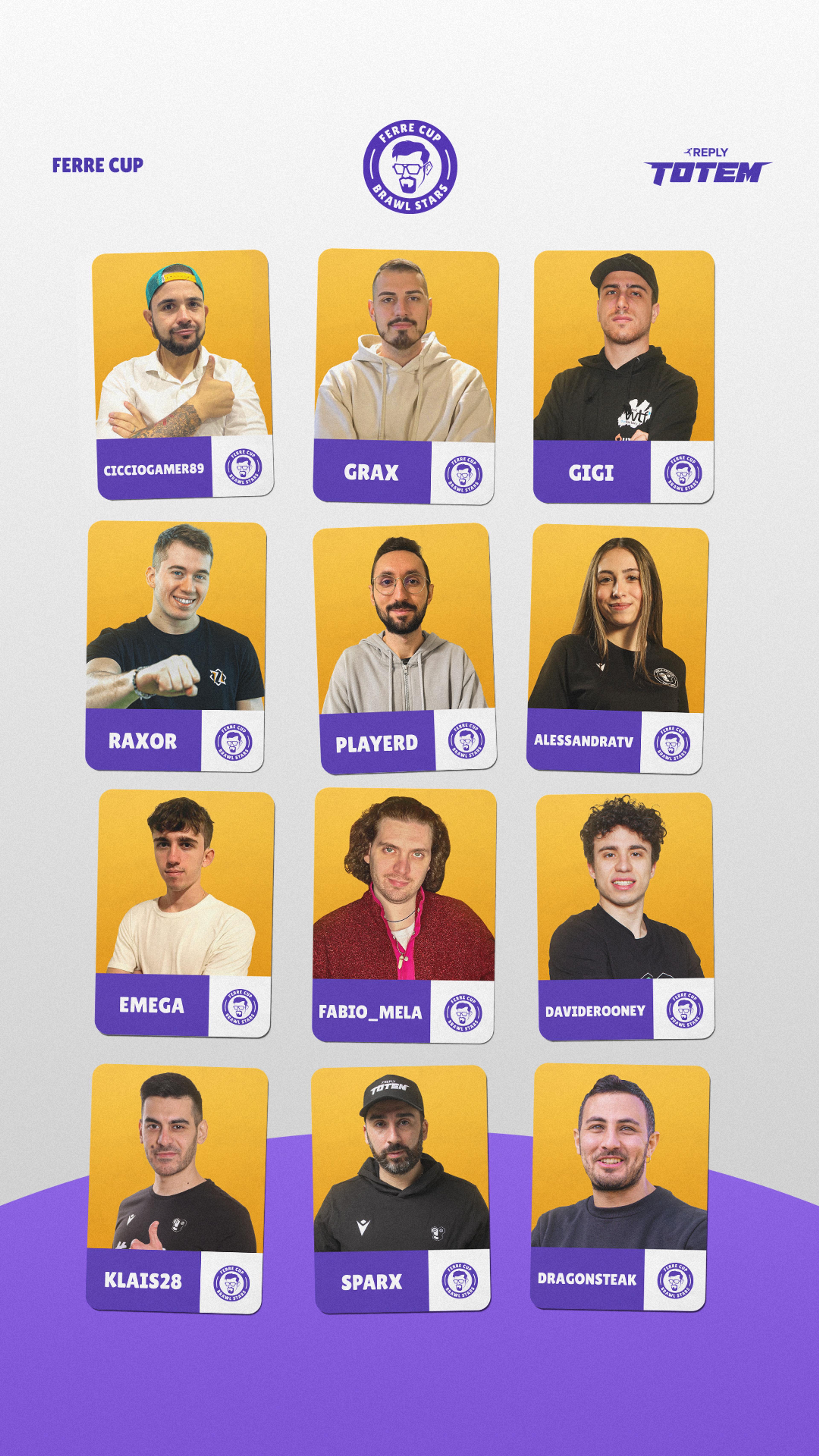 Instagram story graphic recapping all the participants