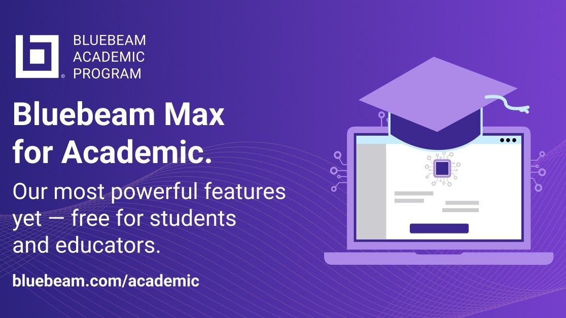 Bluebeam Extends Free Academic Access to AI-Assisted Bluebeam Max Tools Worldwide