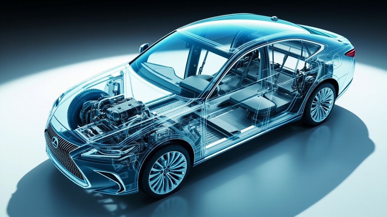 Lexus ES Platform Consolidation Exposes Trade-offs in Material Strategy and Powertrain Integration