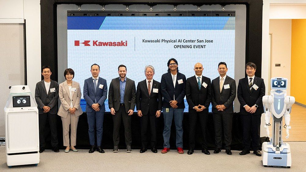 Kawasaki Opens Silicon Valley Physical AI Center to Bridge