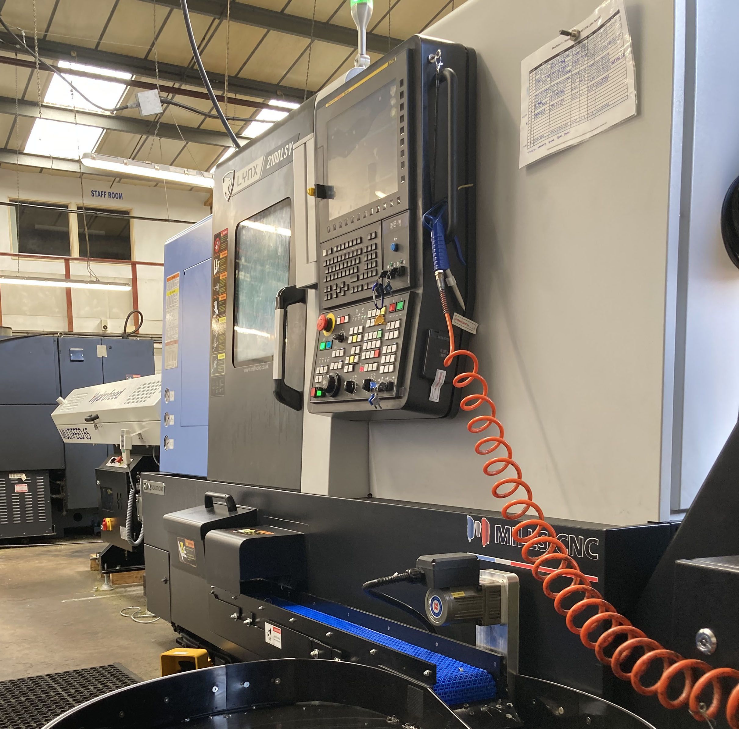 Monard Precision Engineering adds Lynx 2100LSYB automation for 4000-off work