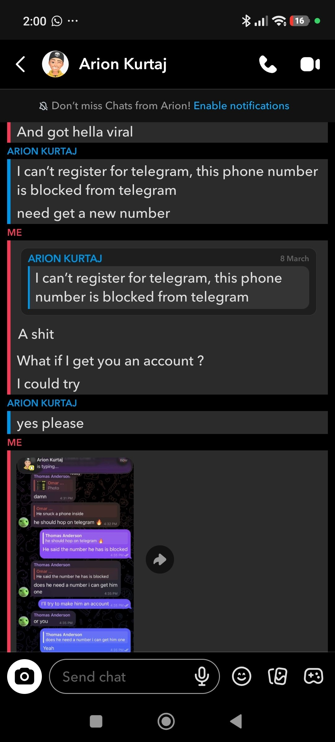 发生在 Telegram 进群之前