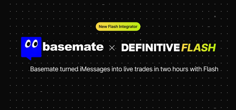 Basemate turned iMessages into live trades in two hours with Flash