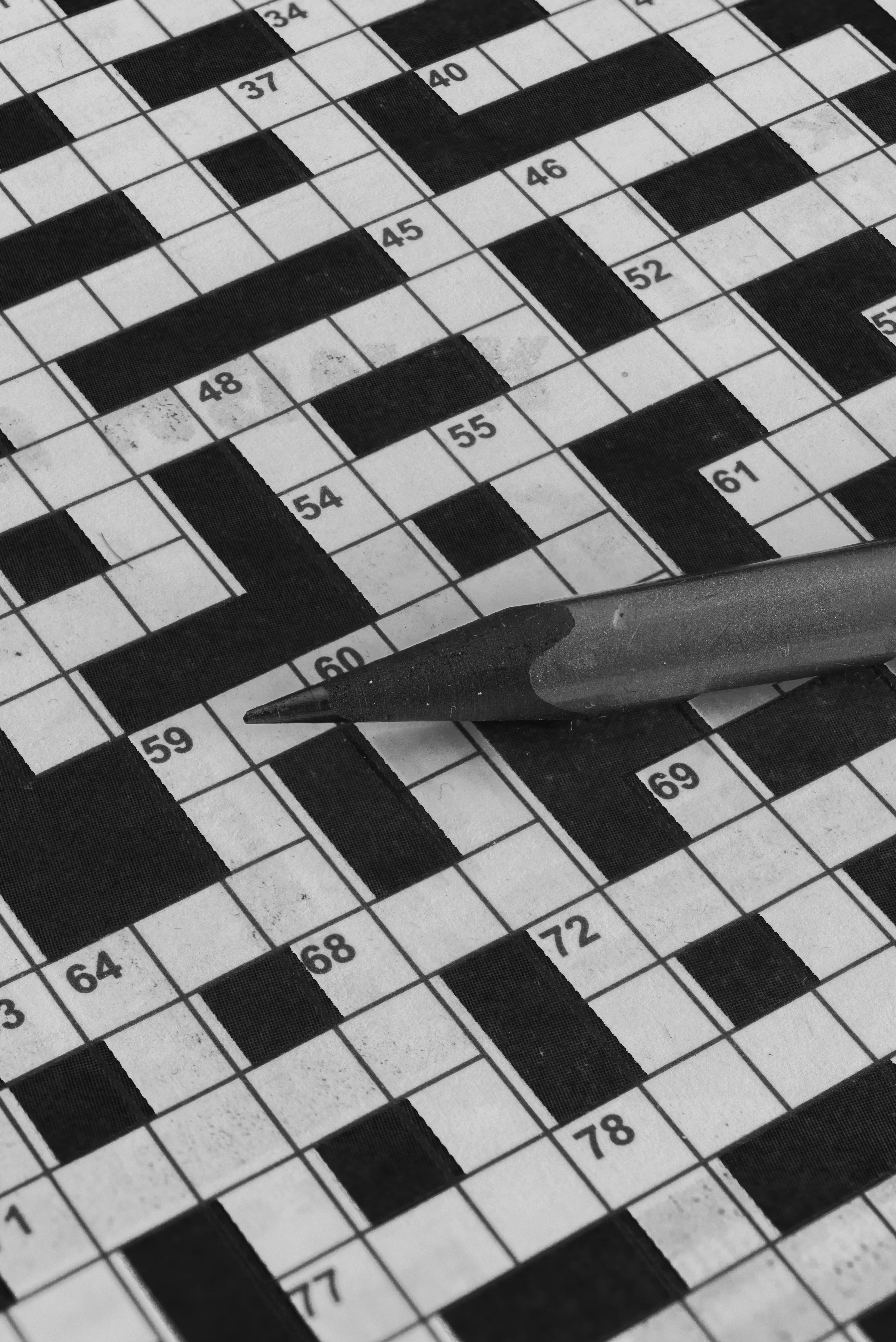 Pencil resting on a crossword puzzle - why is Strands so hard