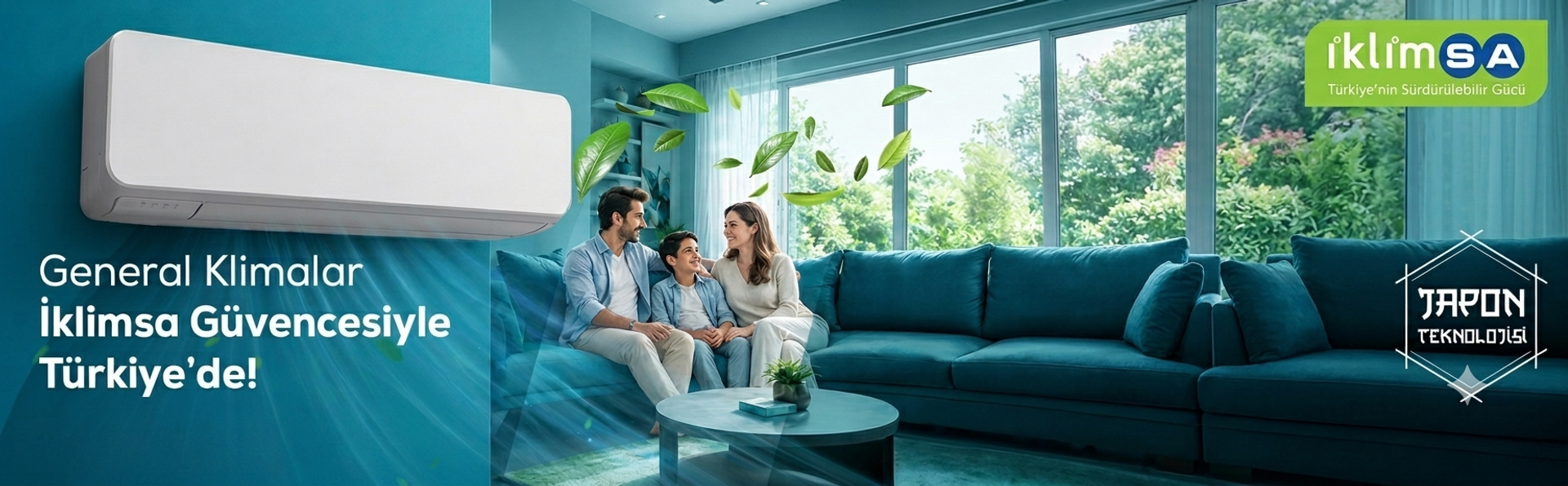 Yüksek teknolojili,dünya markası General klimalar şimdi İklimsa yetkili satıcılarında!