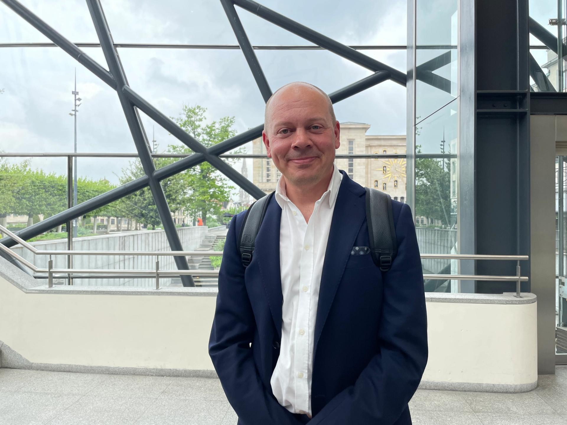 Fredrik Broman menar att det är viktigt att Gotland är med i dessa sammanhang.