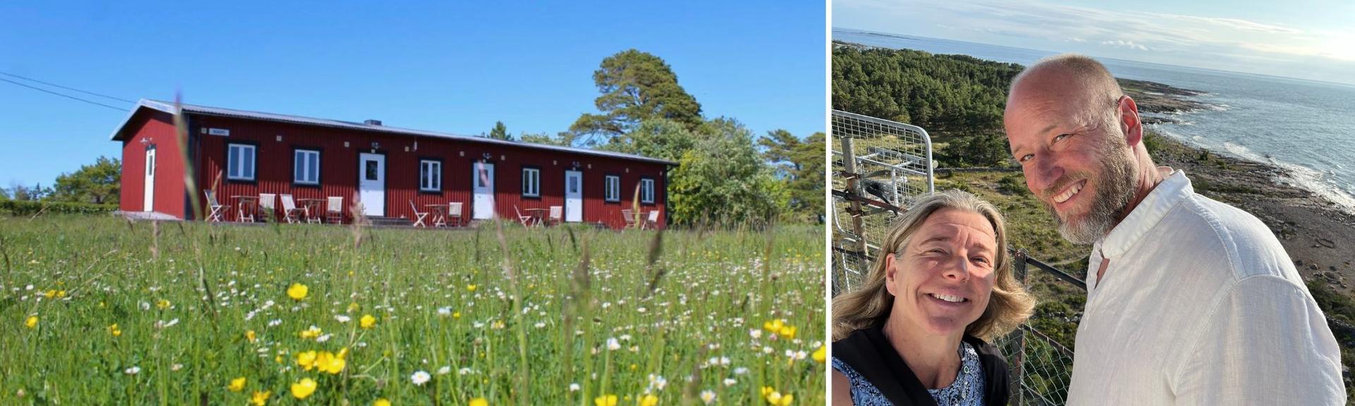 Bunge Vandrarhem med ägarparet Anki & Micke Boman