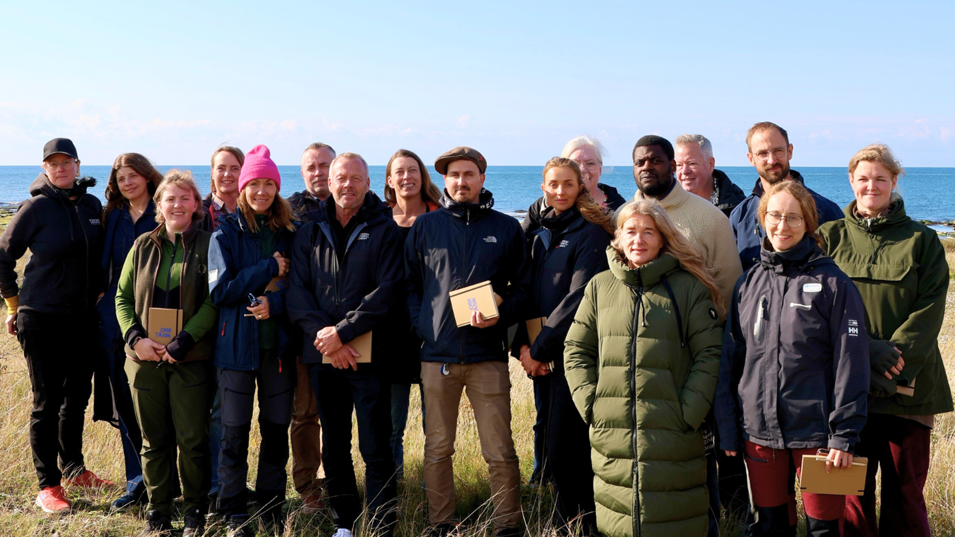 Hela det fantastiska gänget som nu är med i det som vi kallar OMTÄNKET - ett projekt som nu ger befintliga företag inom besöksnäringen att utforska sina idéer kring hur man skulle vilja tänka om.
