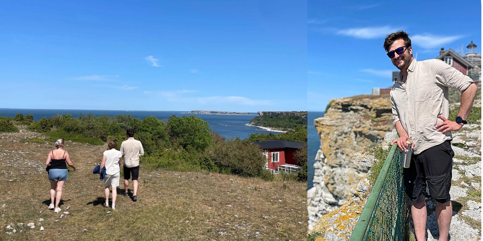 VD Martin Voest på Stora Karlsö