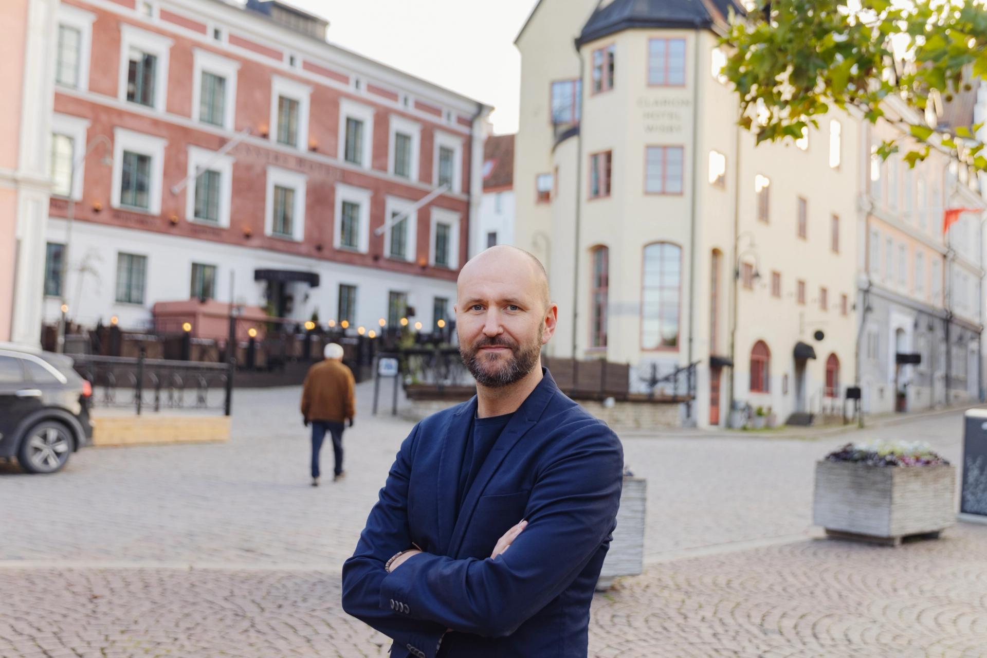 Erik Öhrn, verksamhetsledare för Gotlands Förenade Besöksnäring.