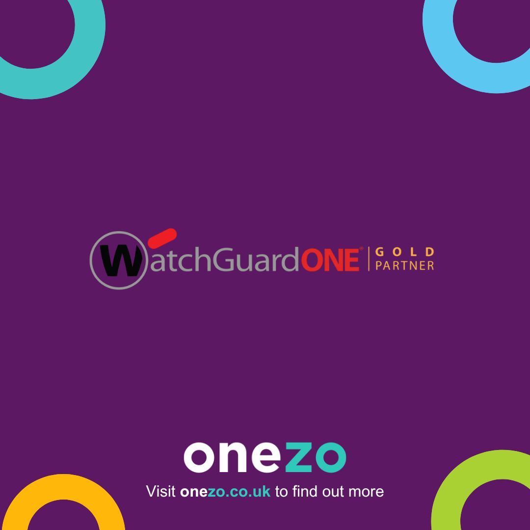 Onezo Achieves Gold Partner Status with WatchGuard One