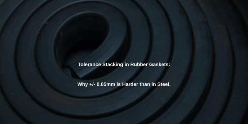 Tolerance Stacking in Rubber Gaskets: Why +/- 0.05mm is Harder than in Steel.