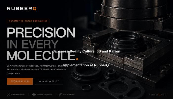 Japanese Quality Culture: 5S and Kaizen Implementation at RubberQ.