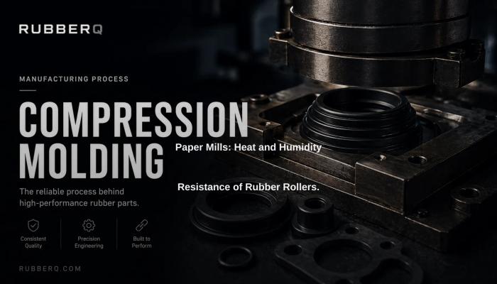 Paper Mills: Heat and Humidity Resistance of Rubber Rollers.