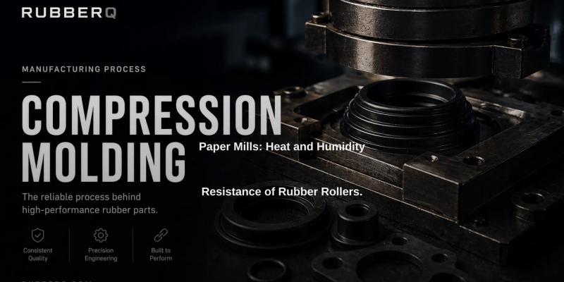 Paper Mills: Heat and Humidity Resistance of Rubber Rollers.