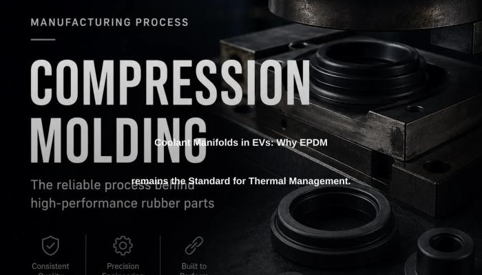 Coolant Manifolds in EVs: Why EPDM remains the Standard for Thermal Management.