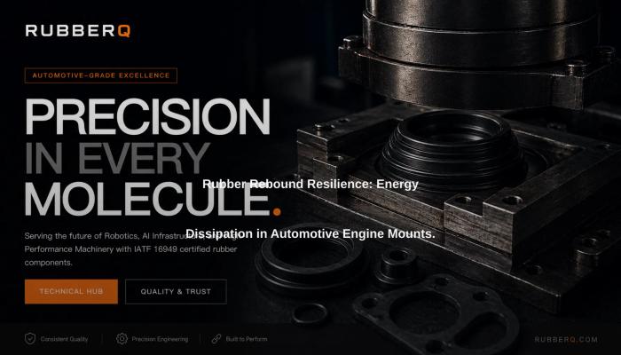 Rubber Rebound Resilience: Energy Dissipation in Automotive Engine Mounts.