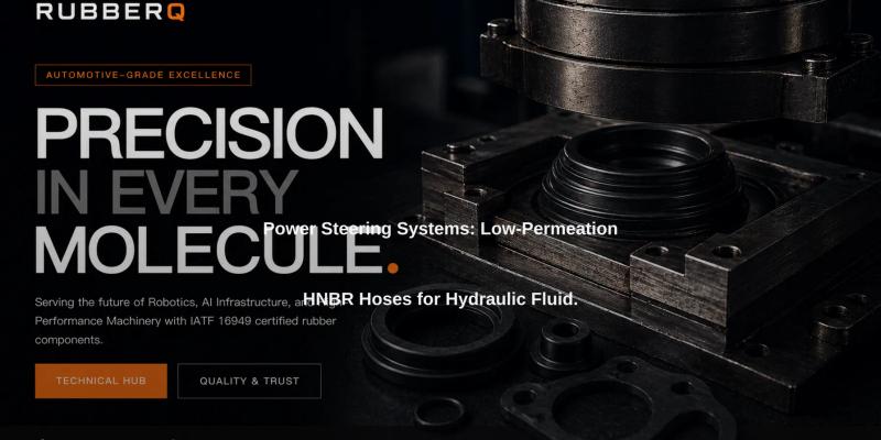 Power Steering Systems: Low-Permeation HNBR Hoses for Hydraulic Fluid.