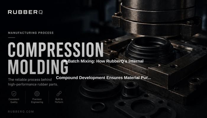 A-Batch Mixing: How RubberQ’s Internal Compound Development Ensures Material Purity.