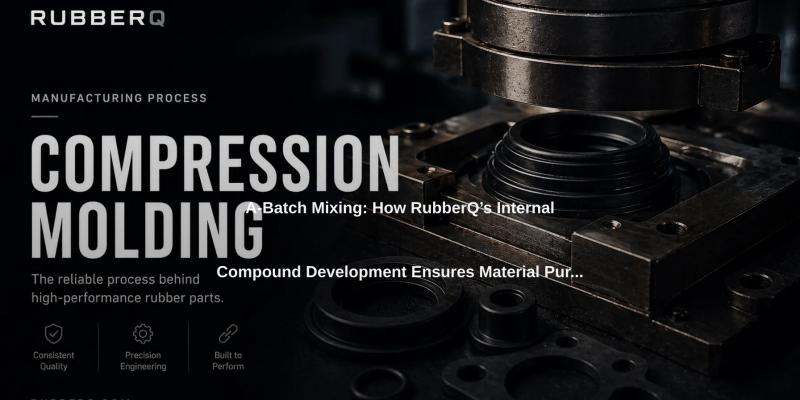A-Batch Mixing: How RubberQ’s Internal Compound Development Ensures Material Purity.