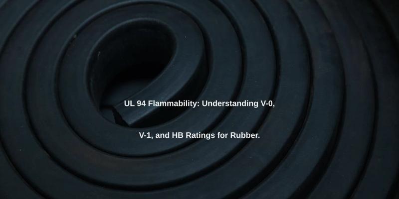 UL 94 Flammability: Understanding V-0, V-1, and HB Ratings for Rubber.