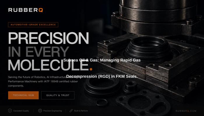 Subsea Oil & Gas: Managing Rapid Gas Decompression (RGD) in FKM Seals.