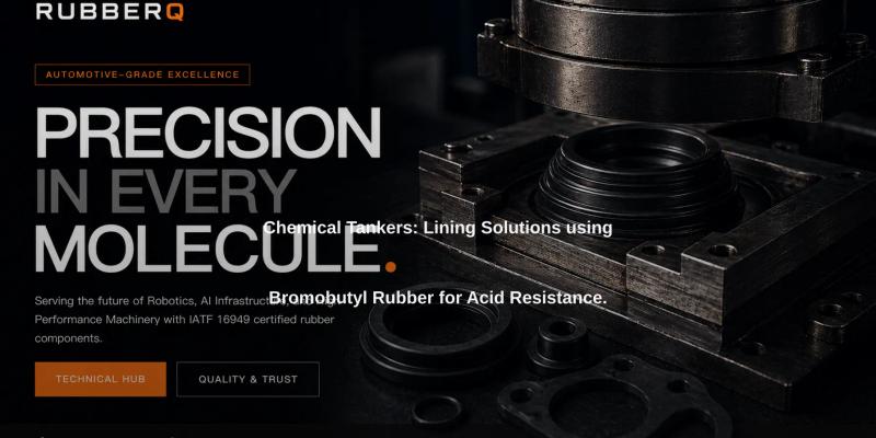 Chemical Tankers: Lining Solutions using Bromobutyl Rubber for Acid Resistance.