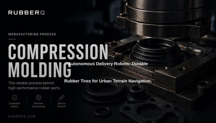 Autonomous Delivery Robots: Durable Rubber Tires for Urban Terrain Navigation.