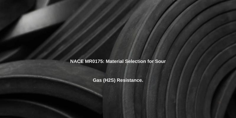 NACE MR0175: Material Selection for Sour Gas (H2S) Resistance.