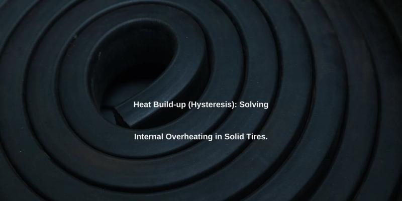 Heat Build-up (Hysteresis): Solving Internal Overheating in Solid Tires.